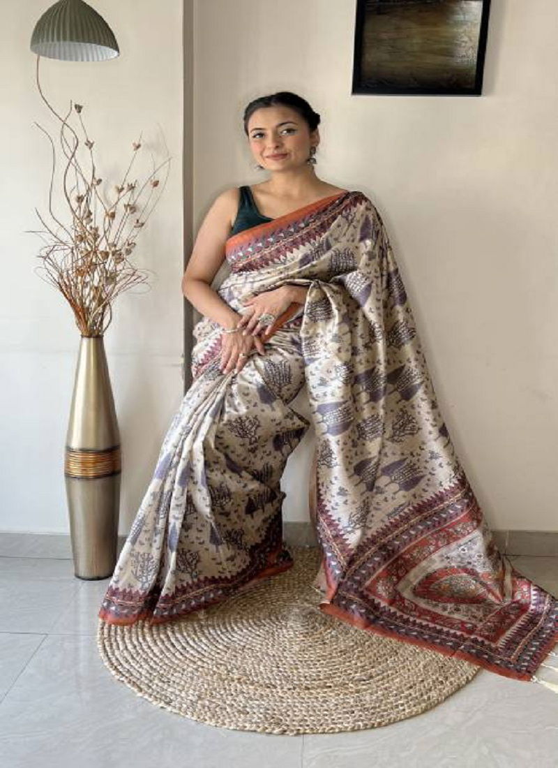 Prerna Casual Silk Saree Catalog